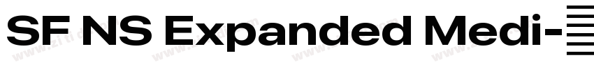 SF NS Expanded Medi字体转换 SF NS Expanded Medi字体转换